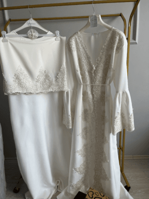 Royal Dantel Lohusa Abaya